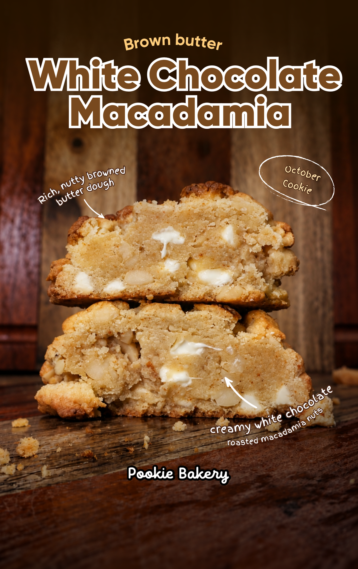 Brown Butter White Chocolate Macadamia